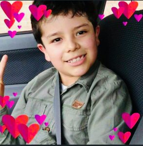 Juan David, el primer pequeño guerrero